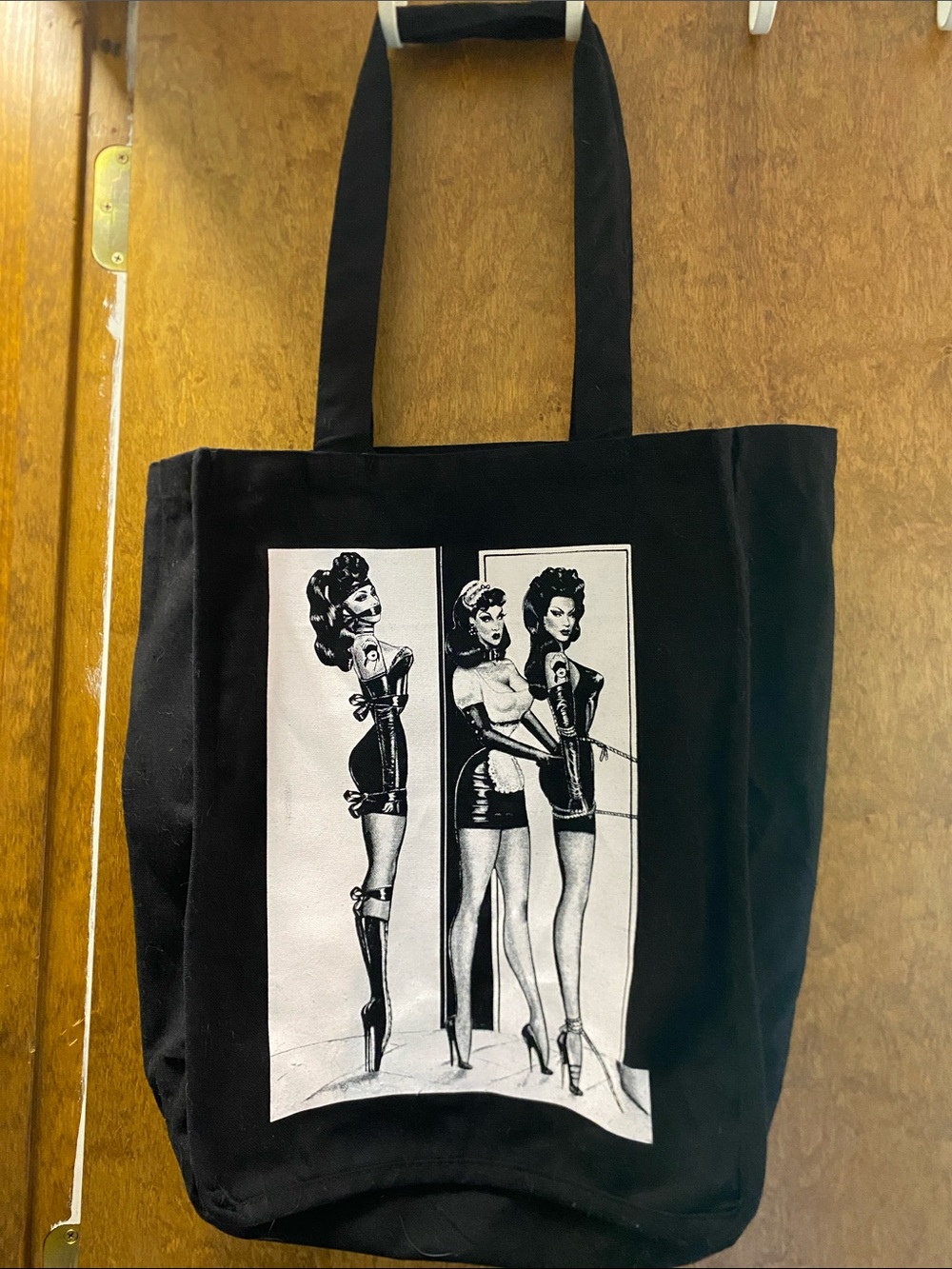 Black Violet Chachki Canvas Tote Bag